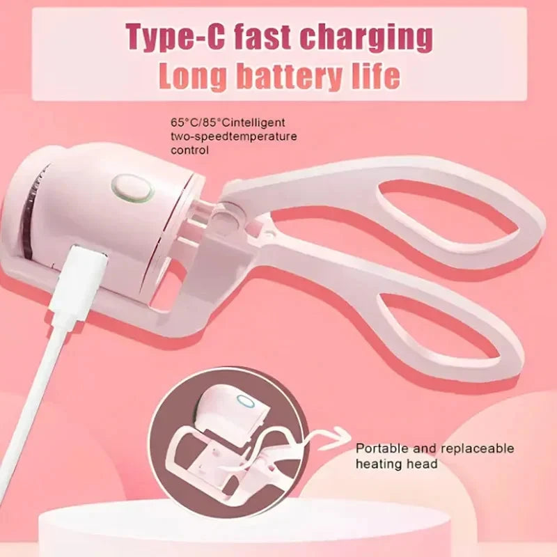 Heated Eyelash Curler – Instant Long-Lasting Lift